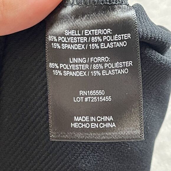 32 Degrees Cool Tank Top Womens XS Black Sleeveless Shelf Bra Stretch Athletic - Picture 6 of 10